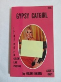 Gypsy Cat Girl c.1970 Paperback Book