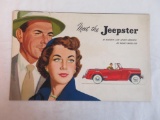 1950's Jeepster Auto Brochure