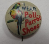 Poll Parrot Shoes Advertising Pin