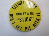 Elliott Ness Radio Show Pinback