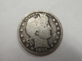 1898 Barber Quarter/Better Date