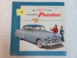1953 Pontiac Auto Brochure