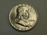 1954-D Franklin Half Dollar/BU