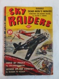 Sky Raiders Pulp August 1943