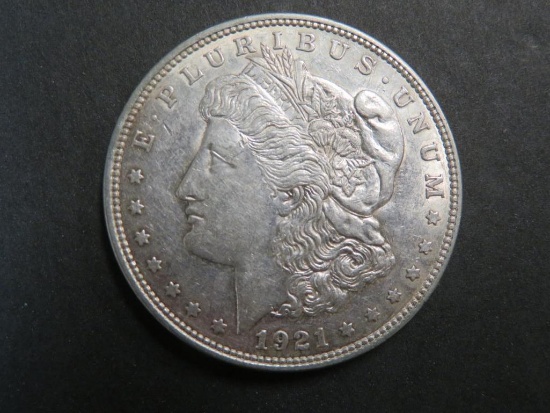 1921-D Morgan Silver Dollar Coin