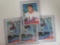Lot (4) 1985 Topps Kirby Puckett & Roger Clemens RC's