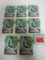 Lot (8) 1989 Topps Traded #83T Barry Sanders RC Rookie Cards