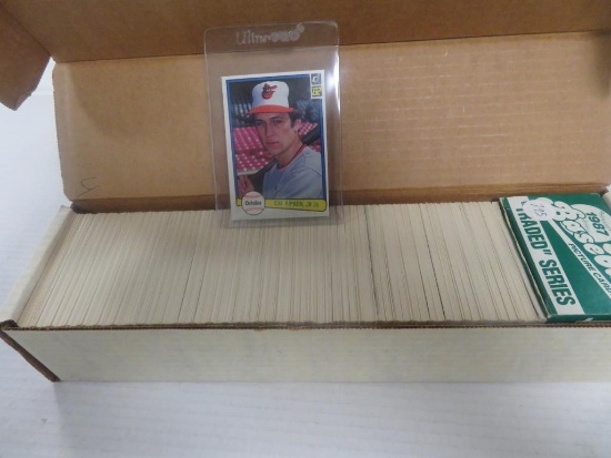 1982 Donruss Baseball Complete Set/ Cal Ripken Jr. RC