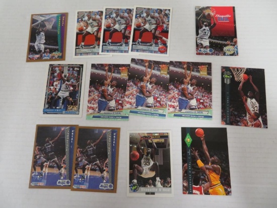 Lot (14) 1992-93 Shaquille O'neal RC's Topps, Fleer Ultra, Skybox