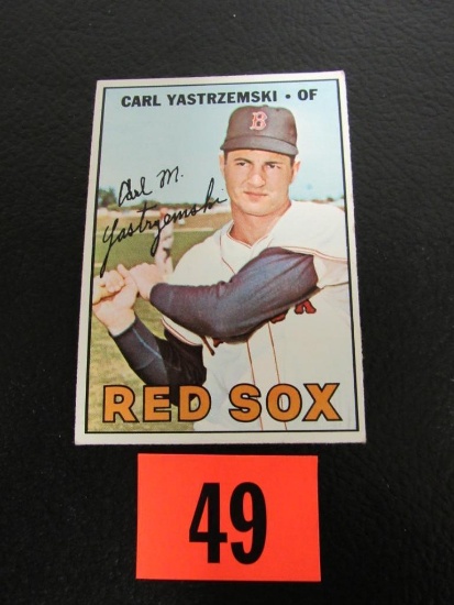 1967 Topps #355 Carl Yastrzemski