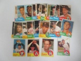 Lot (35) 1963 Topps Baseball Cards w/ Stars