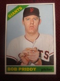 1966 Topps High Number SP #572 Bob Priddy
