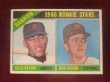 1966 Topps High Number SP #524 Giants RC's