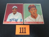 1933 Goudey #135 Woody English, #139 Ben Cantwell