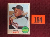 1968 Topps #50 Willie Mays