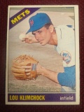 1966 Topps High Number SP #589 Lou Klimchock