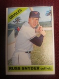 1966 Topps High Number SP #562 Russ Snyder