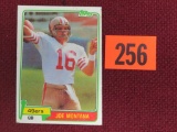 1981 Topps Football #216 Joe Montana RC