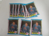 Lot (10) 1989-90 OPC #113 Joe Sakic RC Rookie Cards