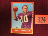 1963 Topps #98 Fran Tarkenton