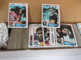 Box Approx. 400+ 1982 Topps Football including Stars