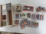Box Approx. 800-900 Cards Mostly 1980's Fleer Basketball