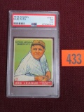 1933 Goudey #181 Babe Ruth PSA 1.5