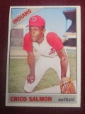 1966 Topps High Number #594 Chico Salmon