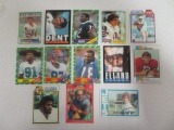 Lot (13) 1970's/80's Football Star RC Rookie Cards