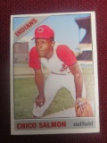 1966 Topps High Number #594 Chico Salmon