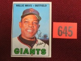1967 Topps #200 Willie Mays
