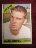 1966 Topps High Number SP #548 Gary Kroll