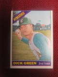 1966 Topps High Number SP #545 Dick Green