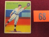 1935 Diamond Stars #16 Lloyd Waner
