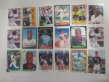 Lot (18) 1980's/90's Baseball Superstar RC Rookie Cards