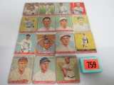 Lot (15) 1933 Goudey Baseball Cards