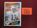 1984 Topps Football #123 Dan Marino RC