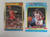 1988-89 Fleer Michael Jordan Sticker Card & All-Star Card