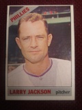 1966 Topps High Number #595 Larry Jackson