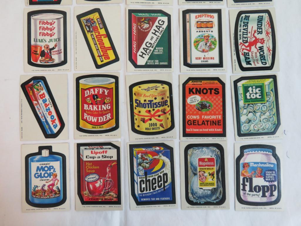 Lot of (25) Original 1970's Topps Wacky Packages | Proxibid