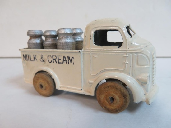 Antique Barclay Milk and Cream Truck (3.5")