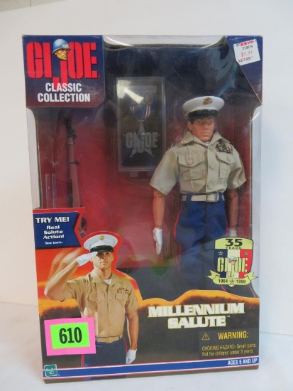 GI JOE Classic Collection "Millenium Salute" 12" Action Figure, MIB