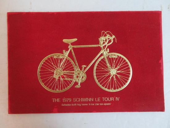 Rare 1978 Schwinn Bicycles Christmas Card