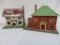 (2) Antique Lionel Tin Houses/ Buildings