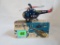 Antique Straco Japan Tin Key Wind US Navy Helicopter MIB