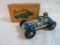 Antique 1950's Sanyo Japan Tin Friction Racer in Orig Box