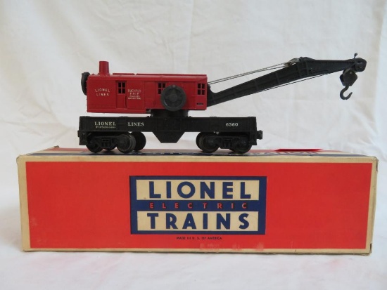 Vintage Lionel Postwar #6560 Work Crane in Original Box