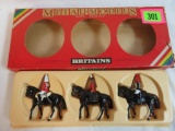 Vintage Britains Her Majesty Queen Elizabeth w/ Mounted Guards