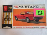 Vintage AMT 1965 Mustang Fastback Model Kit MIB