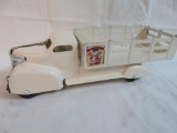 Antique Marx Pressed Steel Dairy Delivery Truck